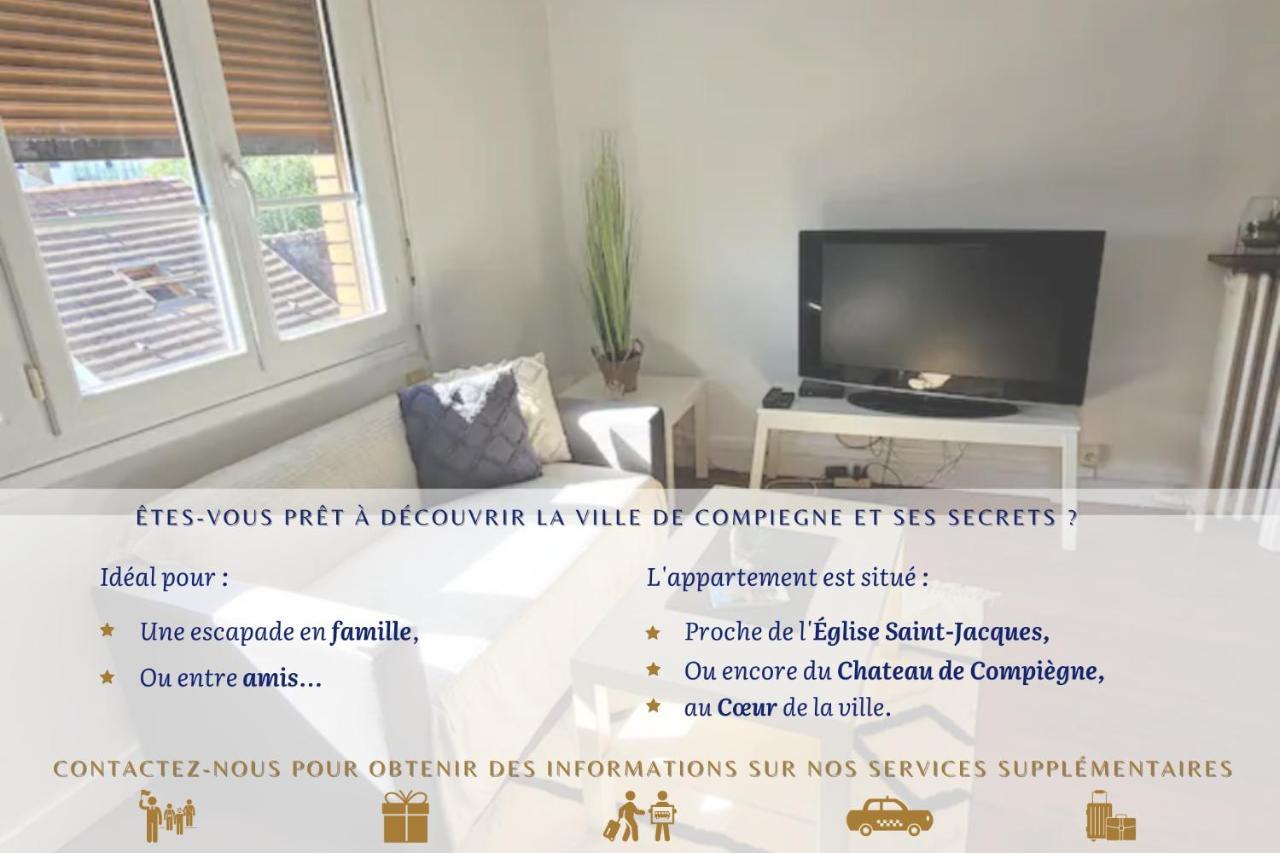 L'Ensoleille De Compiegne - Lumineux & Spacieux Екстериор снимка